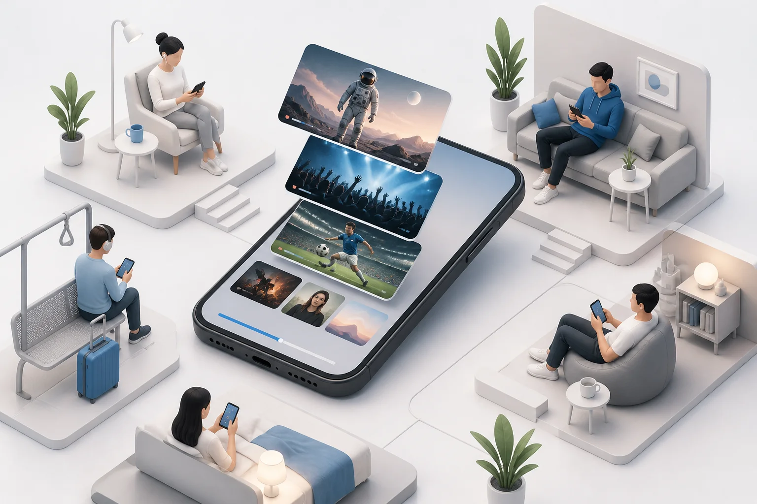 Nuove abitudini di consumo digitale: la crescita dell'intrattenimento su smartphone